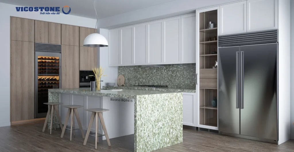 Bề mặt Bizana BQ9415 trong không gian minh họa