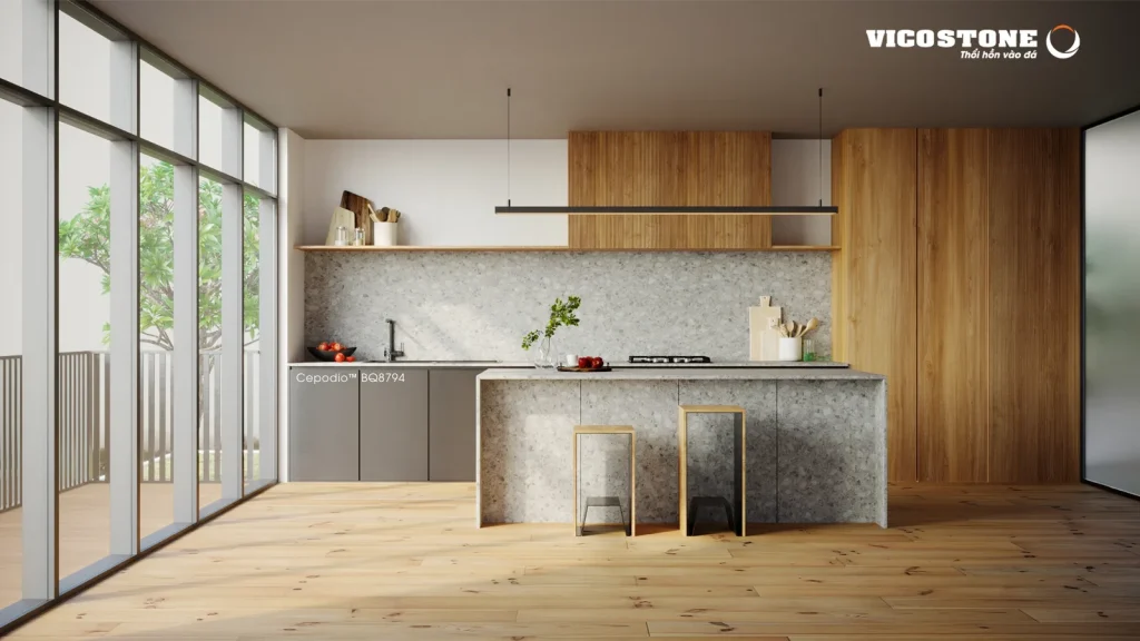 Bề mặt Cepodio BQ8794 trong không gian minh họa