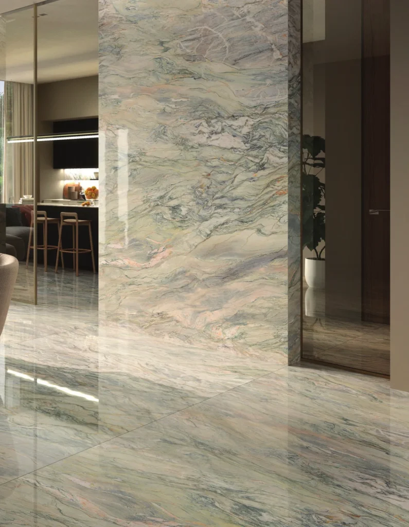 Bề mặt GRANDE MARBLE trong không gian minh họa