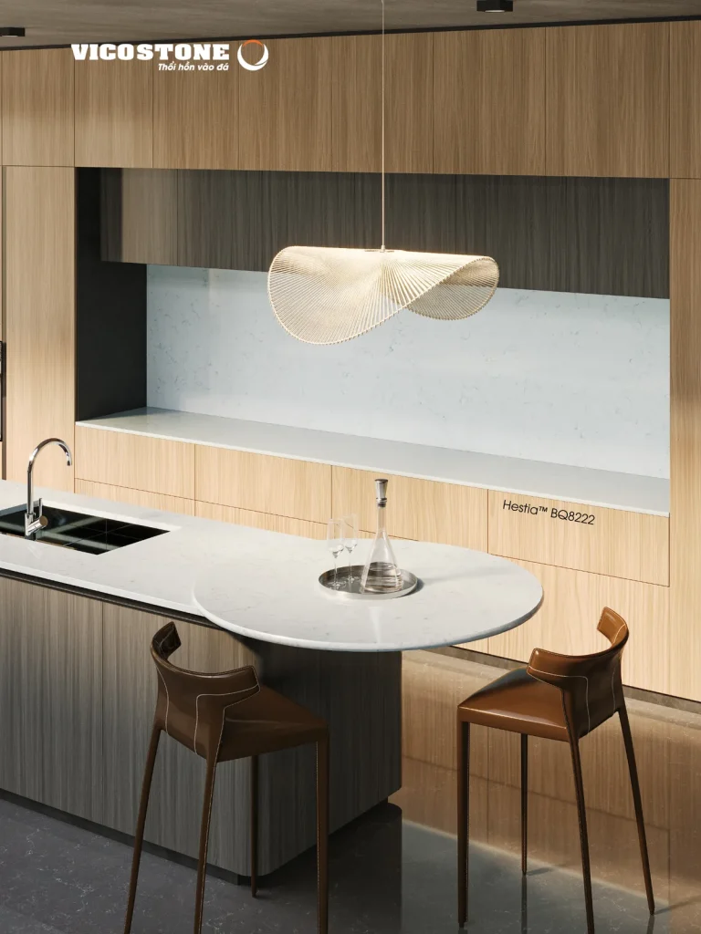 Bề mặt Hestia BQ8222 trong không gian minh họa
