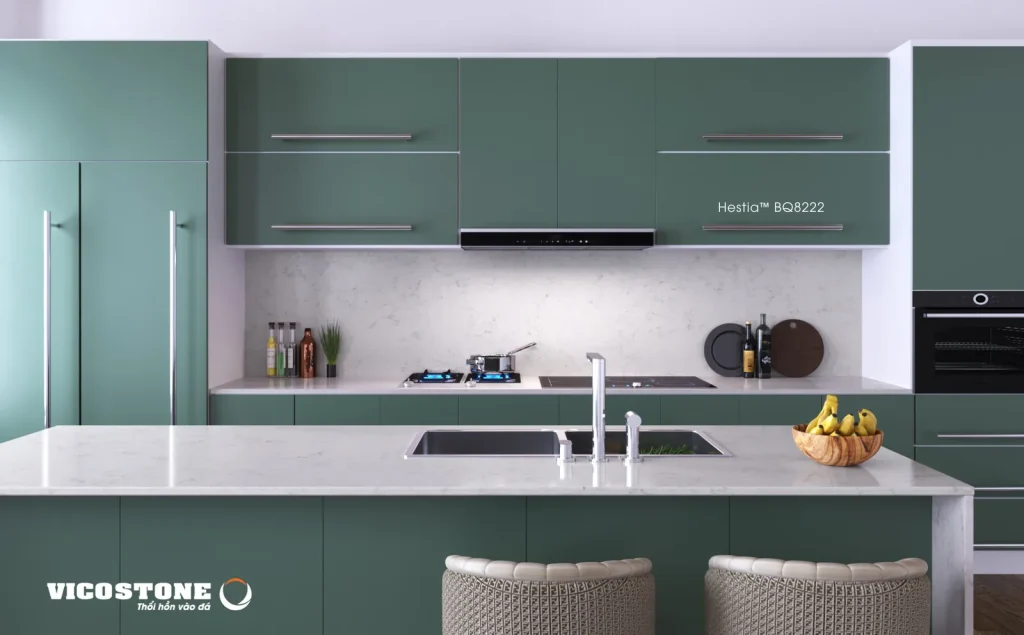 Bề mặt Hestia BQ8222 trong không gian minh họa
