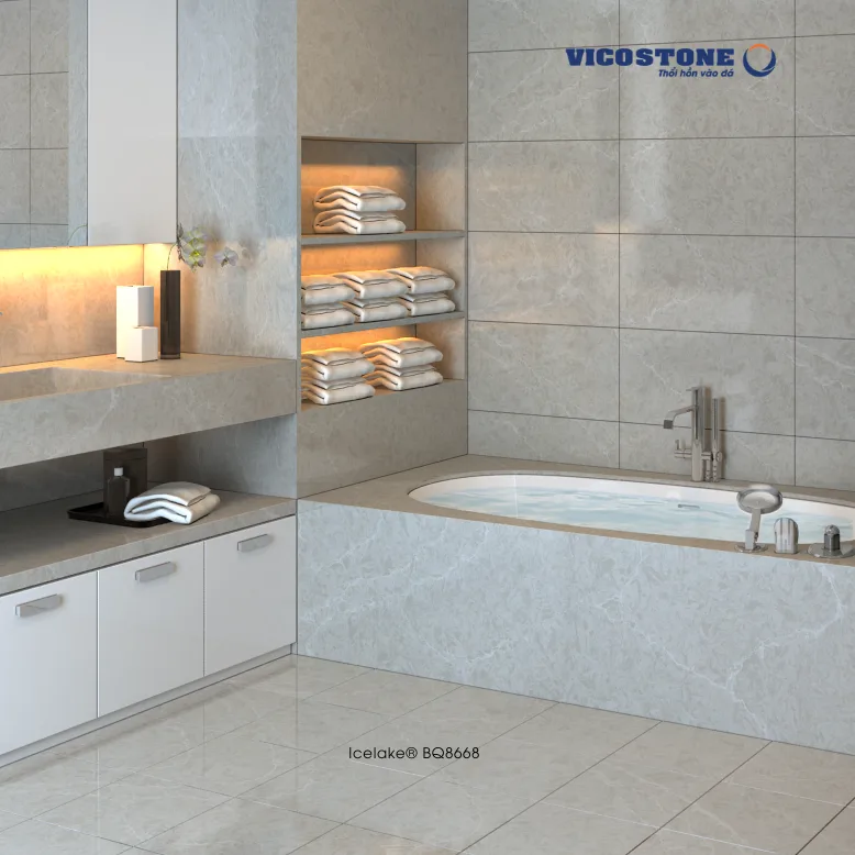 Bề mặt Icelake BQ8668 trong không gian minh họa