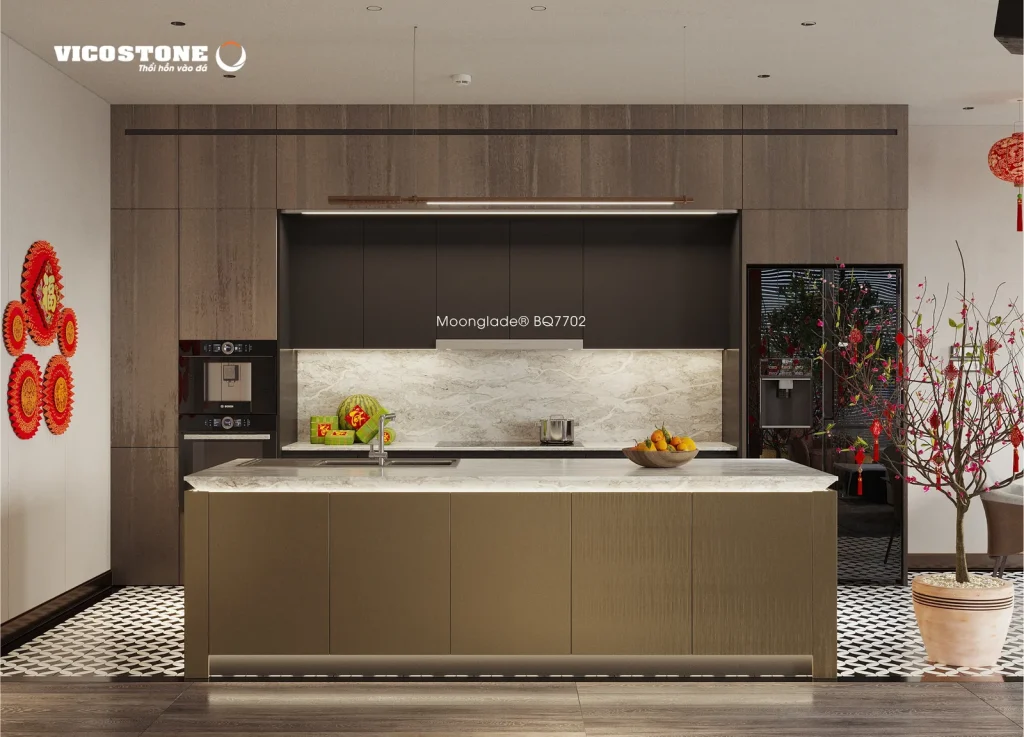 Bề mặt Moonglade BQ7702 trong không gian minh họa