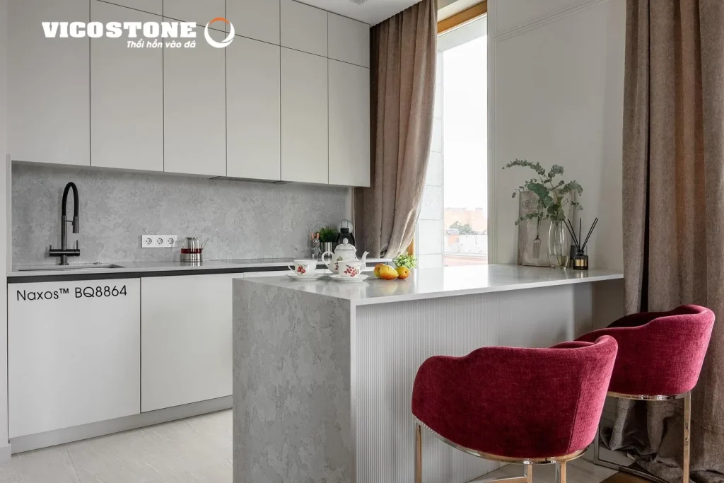 Bề mặt Naxos BQ8864 trong không gian minh họa
