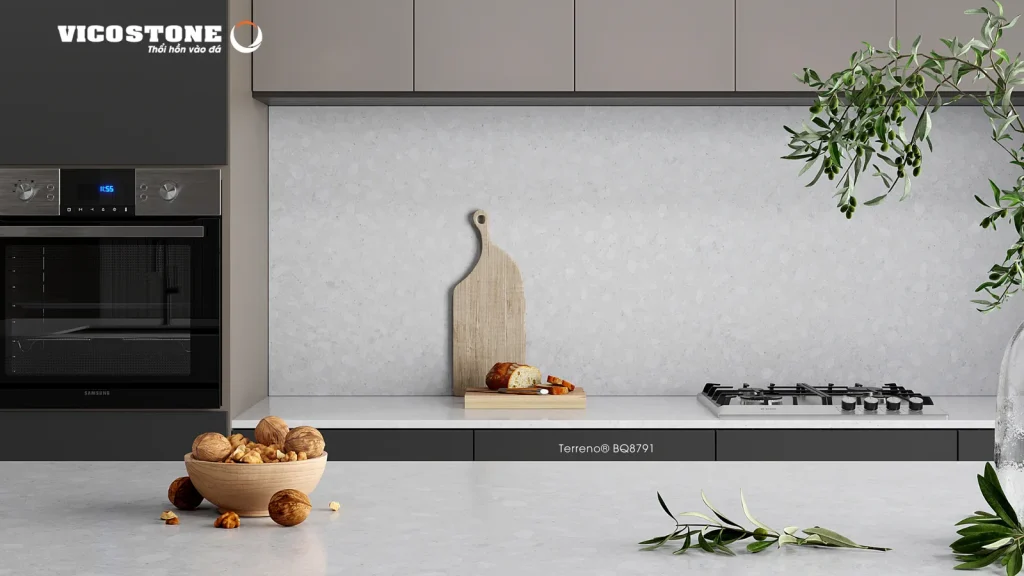 Bề mặt Terreno BQ8791 trong không gian minh họa