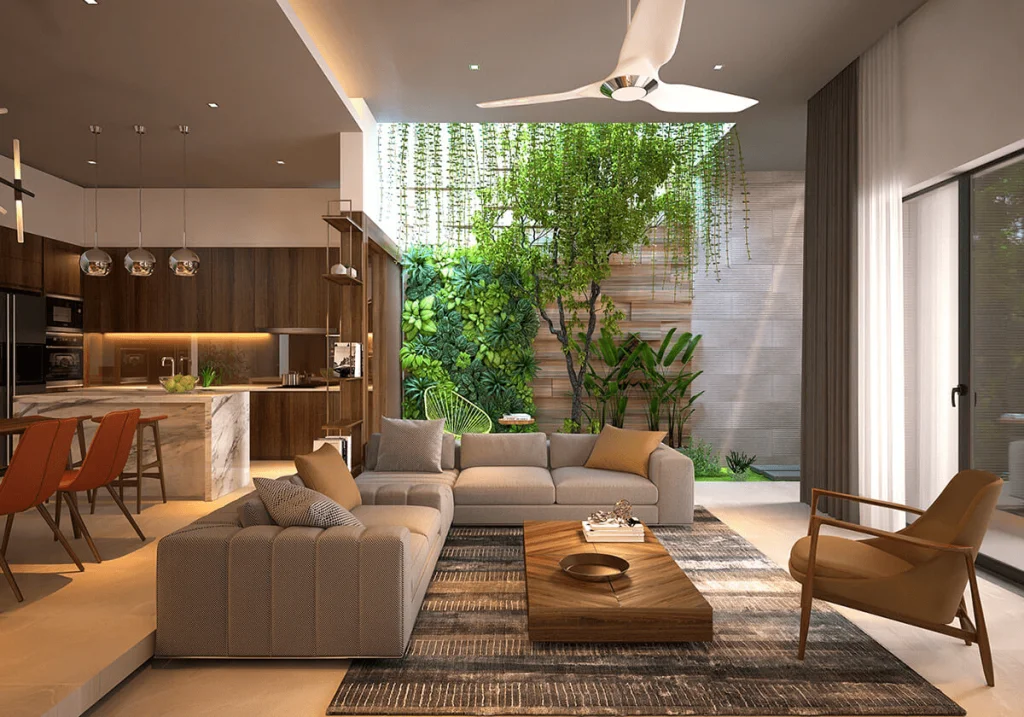 Xu hướng thiết kế Đưa thiên nhiên vào không gian sống